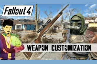 create custom armor weapons or character for skyrim fallout 4 resident evil