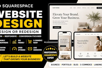 build squarespace website redesign squarespace website development squarespace