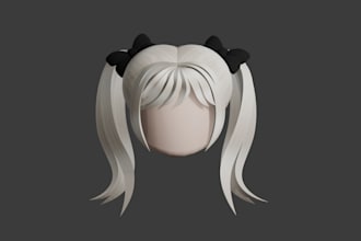 make ugc hair and hats for roblox that sell
