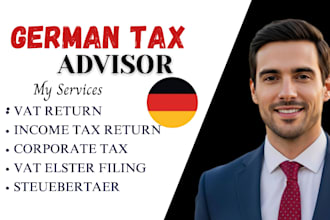 do german tax advisor, vat return, tax return, steuerberater, income tax return
