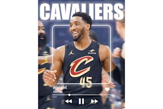 design a custom music player graphic