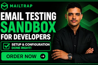 setup mailtrap email testing sandbox for developers