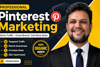 do pinterest account management with viral SEO pins