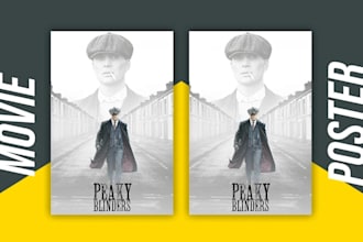 design movie posters and film posters for filmhub, tubi