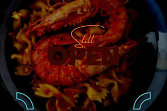 design attractive restaurant social media posts