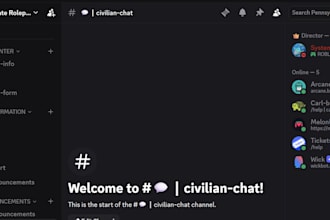 make a discord server