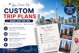 create plans for your toronto trip and all nearby cities