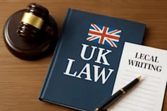 handle UK law, legal writing, or legal research