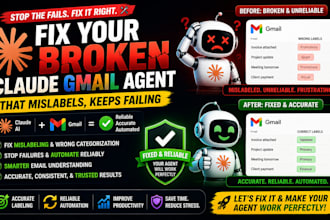fix your broken claude gmail agent that mislabels keeps failing integrate eqms