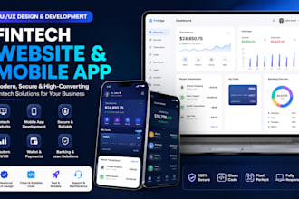 design fintech website fintech app fintech finance crypto wallet baking loan app