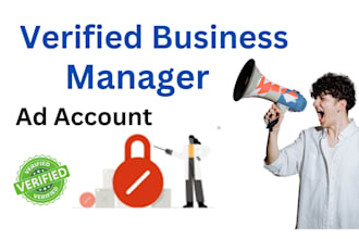 create fresh old facebook, business manager, ad account