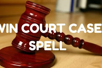 cast court case spell win court justice ritual and lawsuit spell