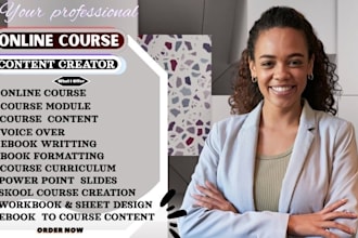 create and develop educational curriculum, lecture notes, and lesson plans