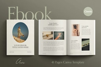 do canva editable planner and ebook