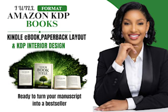 format amazon kdp book, kindle ebooks, paperback layout and interior design