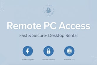 setup remote desktop access for you