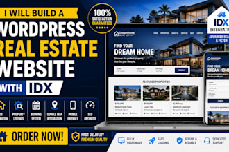 build a wordpress real estate website with idx