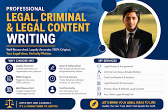 write report on law related topics