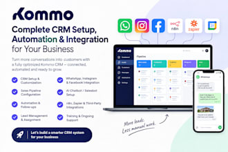 setup and automate your kommo CRM