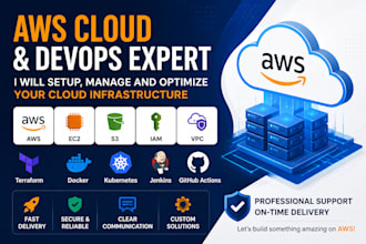 setup and manage AWS cloud infrastructure professionally