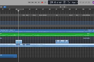 record bass and guitar lines