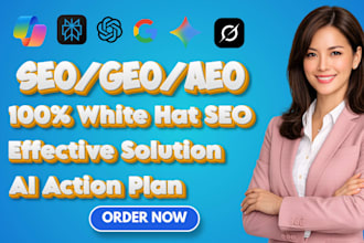 monthly off page and ai SEO, aeo GEO and google index