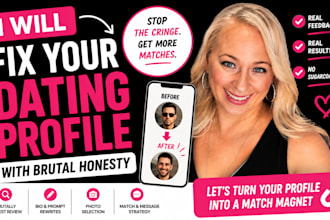 fix your online dating profile with brutal honesty