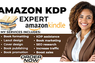 do amazon book formatting, book publishing, book promotion using amazon KDP ads