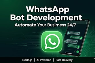 build a whatsapp bot for your business automation