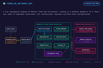 set up a secure private VPN mesh and remote file sharing