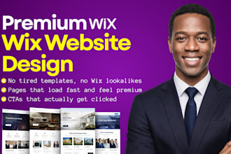 redesign wix website, build wix website, wix website development, wix studio pro