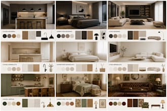 moodboards interiores y exteriores personalizados