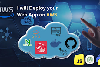 deploy your react, node, or python app on AWS