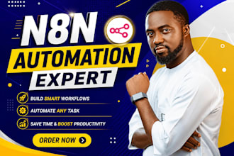 set up custom n8n automation, voice agent, webhooks, ai agent, API integrations