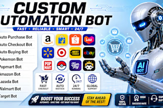 auto purchase bot shopping bot auto buying bot walmart bot amazon bot target bot