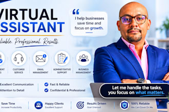 be your virtual assistant in english and spanish