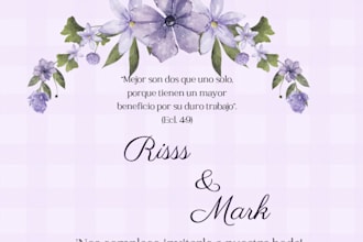 create rsvp wedding invitation in canva