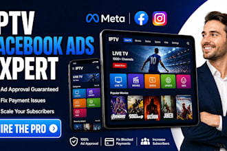 setup approved iptv facebook ads iptv subscriber growth fix iptv payment issues