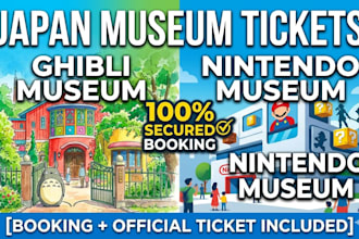book ghibli museum and nintendo museum tickets in japan