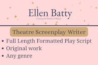 write your compelling stage play