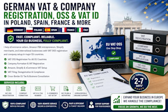 do german vat and company registration, oss, vat id in poland, spain, france