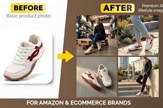 create premium ai lifestyle images for ecommerce brands