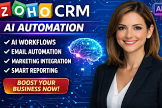 setup customize optimize zoho crm ai workflows automation marketing integration