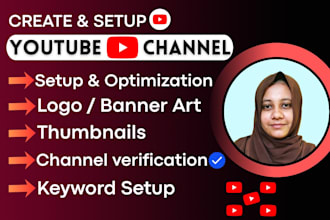create and setup your youtube channel professionally