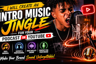 create an intro music jingle for your podcast or youtube