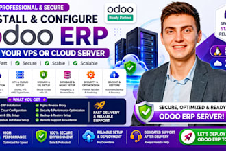 install and configure odoo erp on your vps or cloud server