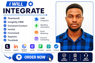 integrate teamwork insightly constant contact lemlist formstack apptoto toodledo