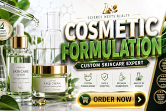 be your cosmetic chemist for advanced pharmaceutical and product formulation