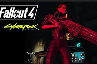 develop unique mods for cyberpunk 2077, gta 5, rdr2, and fallout