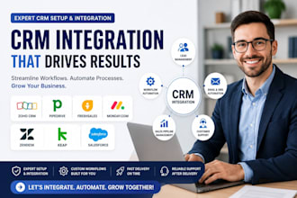 do zoho CRM pipedrive freshsales monday com zendesk keap salesforce integration